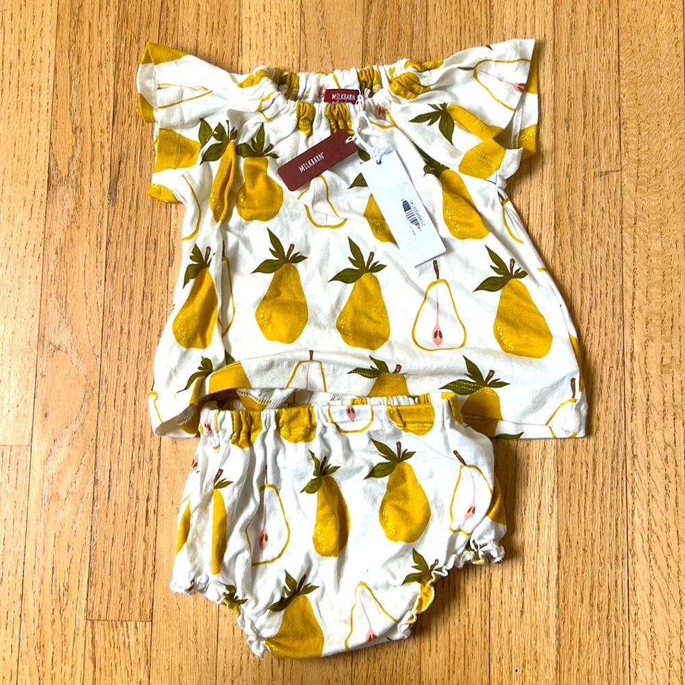Milkbarn Set NWT Size 6-12 Months